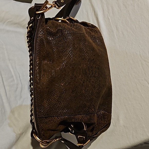 Michael Kors Faux Snakeskin Handbag - Picture 2 of 5